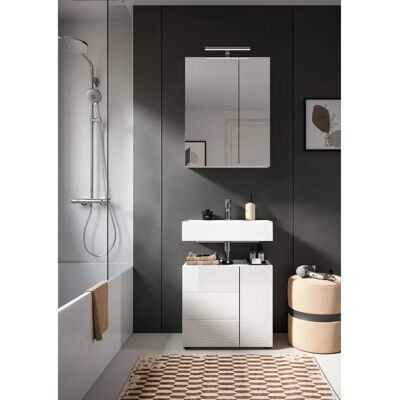 WELLTIME Biel 2-teilig Badezimmermöbel-Set - Badezimmermöbel WELLTIME Biel 2-teilig Badezimmermöbel-Set - Badezimmermöbel