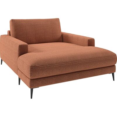 INOSIGN Downtown Lounge Sofa - Relaxen Chenille Braun - Sofa INOSIGN Downtown Lounge Sofa - Relaxen Chenille Braun - Sofa