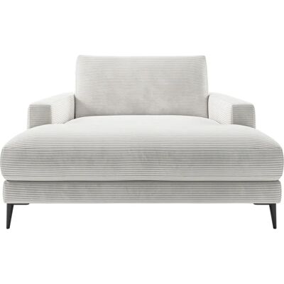 INOSIGN Downtown Loungesofa - Relaxen Cord Weiß 132x170x84 cm INOSIGN Downtown Loungesofa - Relaxen Cord Weiß 132x170x84 cm