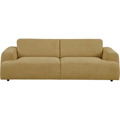 Andas Linkka Sofa - Wellenunterfederung, Senf, 217cm breit Andas Linkka Sofa - Wellenunterfederung, Senf, 217cm breit