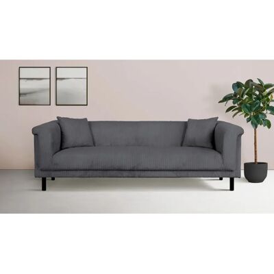INOSIGN AGNIA 3-Sitzer Sofa - Bezug in Grau Cord INOSIGN AGNIA 3-Sitzer Sofa - Bezug in Grau Cord