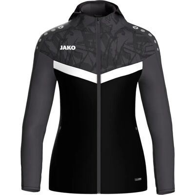 JAKO Fekete kapucnis sport dzseki - Nő - 40 JAKO Fekete kapucnis sport dzseki - Nő - 40