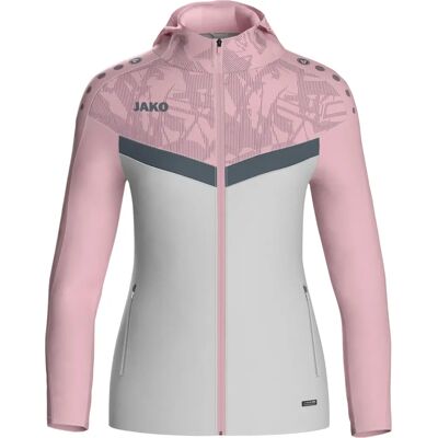 JAKO Dziecięca bluza z kapturem Iconic - Unisex - Szara/Różowa - 140 - Bluza z kapturem JAKO Dziecięca bluza z kapturem Iconic - Unisex - Szara/Różowa - 140 - Bluza z kapturem