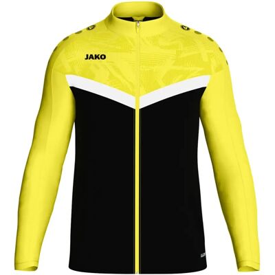 JAKO Kinder Sportbekleidung - Polyesterjacke - Unisex - Schwarz/Gelb - 152 JAKO Kinder Sportbekleidung - Polyesterjacke - Unisex - Schwarz/Gelb - 152