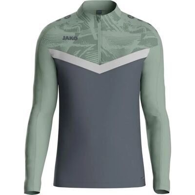 Bluza z zamkiem JAKO Iconic dla mężczyzn - Szara - XXL - Odzież sportowa Bluza z zamkiem JAKO Iconic dla mężczyzn - Szara - XXL - Odzież sportowa