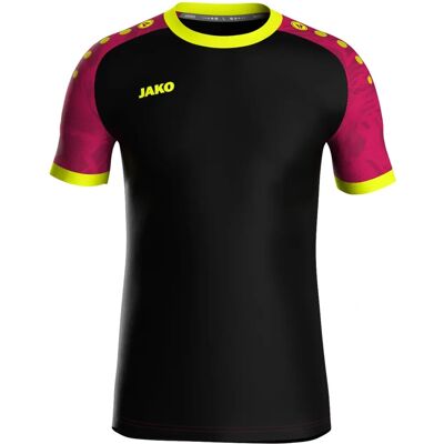 JAKO Herren Pink/Neongelb Sports Trikot - S JAKO Herren Pink/Neongelb Sports Trikot - S