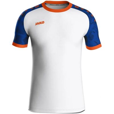 JAKO Tee Iconic KA Homme - Blanc/Blue/Orange néon - XXL - Publicité JAKO Tee Iconic KA Homme - Blanc/Blue/Orange néon - XXL - Publicité