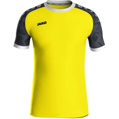 JAKO Iconic KA Sporttrikot - Unisex - Gelb/Schwarz - XXL JAKO Iconic KA Sporttrikot - Unisex - Gelb/Schwarz - XXL