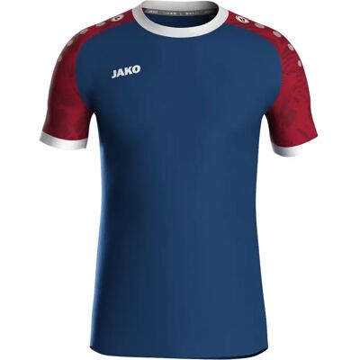 JAKO Iconic KA Sporttrikot - Marine/Chili Rot - XXL JAKO Iconic KA Sporttrikot - Marine/Chili Rot - XXL