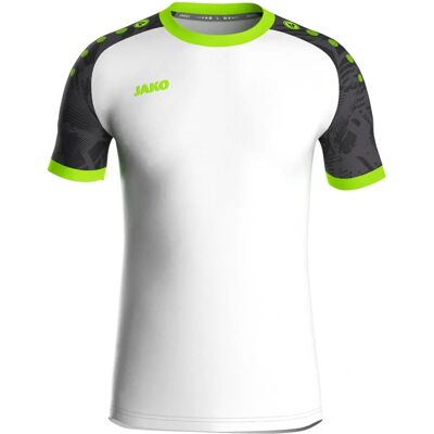 JAKO Unisex Mez - fehér/fekete/neon zöld - 164 JAKO Unisex Mez - fehér/fekete/neon zöld - 164