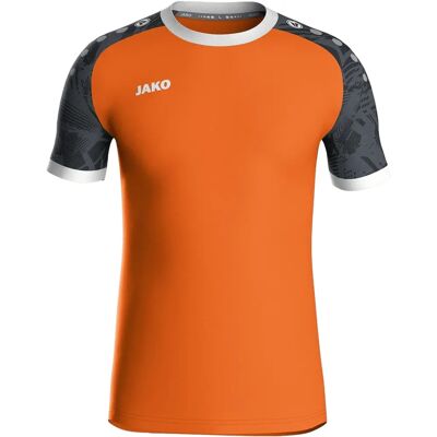 JAKO Iconic KA Tröja - Neonorange/Svart - XXL - Sportkläder JAKO Iconic KA Tröja - Neonorange/Svart - XXL - Sportkläder
