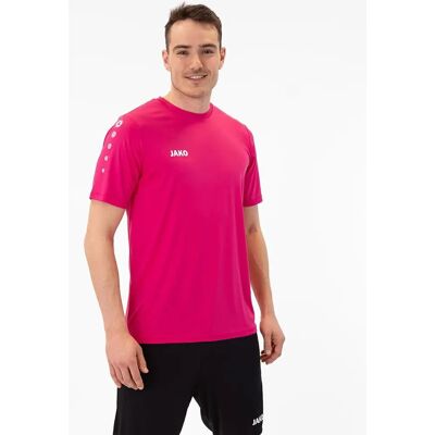 JAKO KA Głęboki Różowy Unisexowa Koszulka Sportowa - Trikot JAKO KA Głęboki Różowy Unisexowa Koszulka Sportowa - Trikot