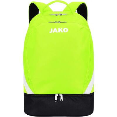 JAKO Iconic Backpack - Neon Green/Black - ONE SIZE - Rucksack JAKO Iconic Backpack - Neon Green/Black - ONE SIZE - Rucksack