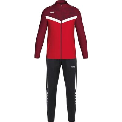 JAKO Model 152 - Unisex Sportoutfit - Rood/Wijnrood - Sportkleding JAKO Model 152 - Unisex Sportoutfit - Rood/Wijnrood - Sportkleding