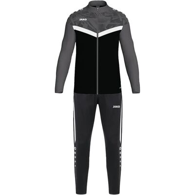 JAKO męski dres sportowy Iconic - XXL - czarny/graphit - Dres sportowy JAKO męski dres sportowy Iconic - XXL - czarny/graphit - Dres sportowy