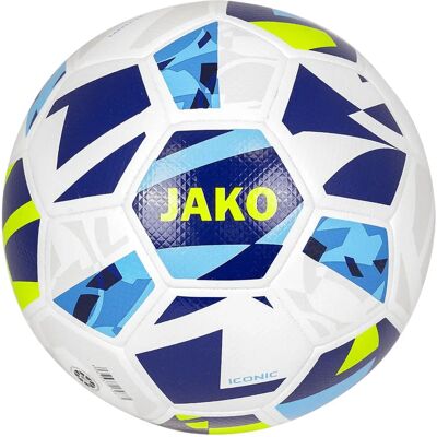 Jako Wedstrijdbal Iconic 2371-66 Wit - Bal Jako Wedstrijdbal Iconic 2371-66 Wit - Bal