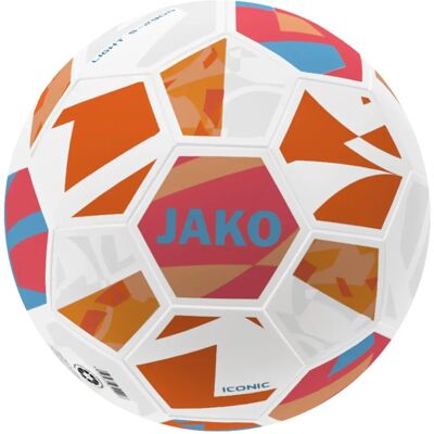 Jako Lightbal Iconic 2373-68 Bianco 4 - Calcio Jako Lightbal Iconic 2373-68 Bianco 4 - Calcio