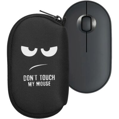 Kwmobile - Pebble Mouse 2 M350s - Neoprene - Compatível com Logitech Pebble Mouse 2 M350s - Estojo para mouse Kwmobile - Pebble Mouse 2 M350s - Neoprene - Compatível com Logitech Pebble Mouse 2 M350s - Estojo para mouse