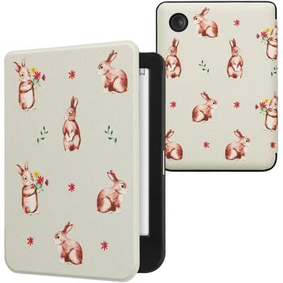 Kwmobile - Kobo Clara Bw Colour - Efeito couro - Funda Kwmobile - Kobo Clara Bw Colour - Efeito couro - Funda