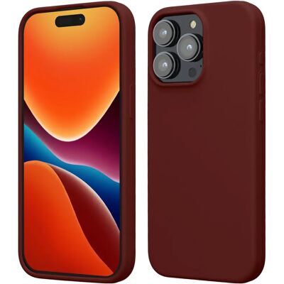 Kwmobile - iPhone 15 Pro Max - Vermelho Fauve - Capinha Kwmobile - iPhone 15 Pro Max - Vermelho Fauve - Capinha