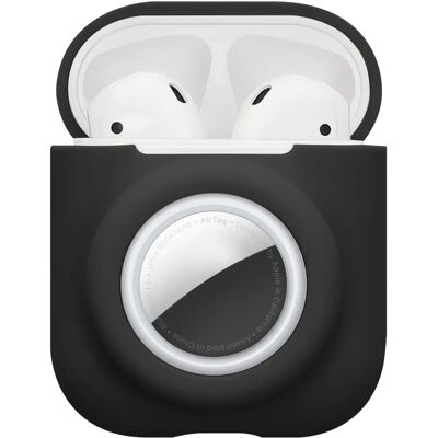 Kwmobile - AirPods Case 1 & 2 - Compartimento Airtag - Case Kwmobile - AirPods Case 1 & 2 - Compartimento Airtag - Case