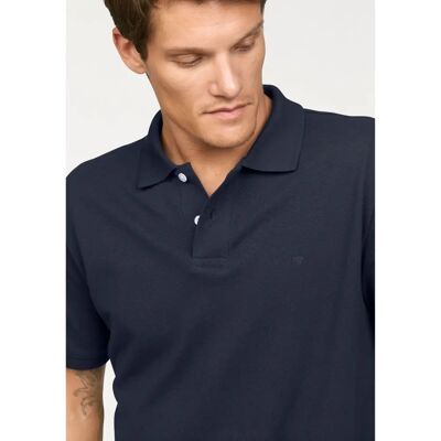 TOM TAILOR Basic Navy Poloshirt - Poloshirt TOM TAILOR Basic Navy Poloshirt - Poloshirt
