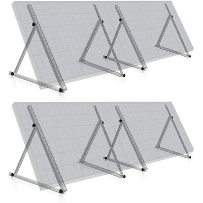 Soporte Solar Zelsius de Aluminio - Ajustable 0-90° - Montaje Solar Soporte Solar Zelsius de Aluminio - Ajustable 0-90° - Montaje Solar