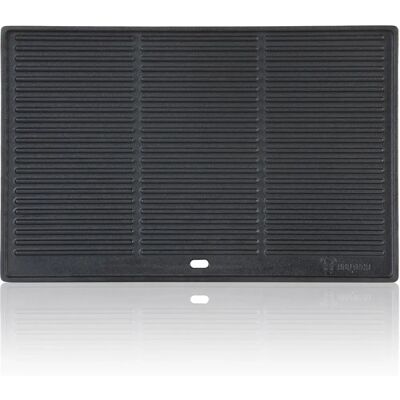 Placa de asar de hierro fundido Bbq-toro 48 x 31,5 cm - Plancha de barbacoa Placa de asar de hierro fundido Bbq-toro 48 x 31,5 cm - Plancha de barbacoa