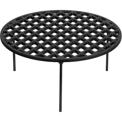 Bbq-toro - Parrilla de hierro fundido Ø 45cm con accesorios para horno holandés Bbq-toro - Parrilla de hierro fundido Ø 45cm con accesorios para horno holandés