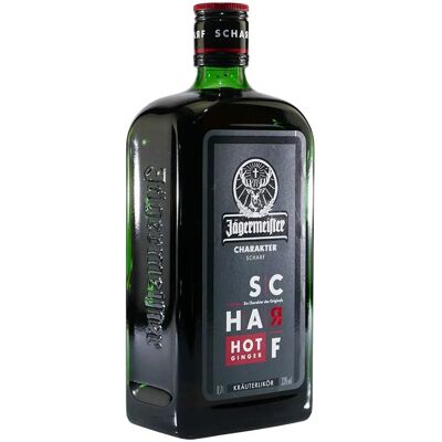 Jägermeister Scharf Hot Ginger - Kruidenlikeur - 56 kruiden & gember Jägermeister Scharf Hot Ginger - Kruidenlikeur - 56 kruiden & gember