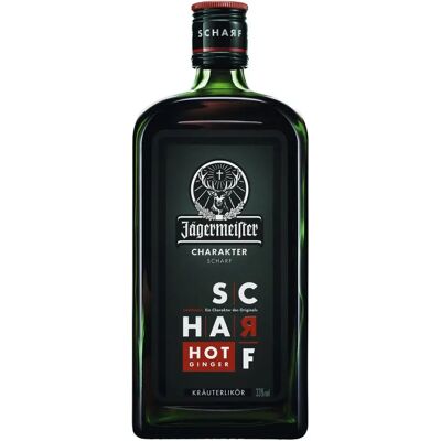 Jägermeister SCHARF SPICED Hot Ginger - Liqueur aux herbes 33% 0,7L - Publicité Jägermeister SCHARF SPICED Hot Ginger - Liqueur aux herbes 33% 0,7L - Publicité