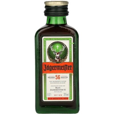 Jägermeister 35% Vol. 50x0,02l - Likeur Jägermeister 35% Vol. 50x0,02l - Likeur
