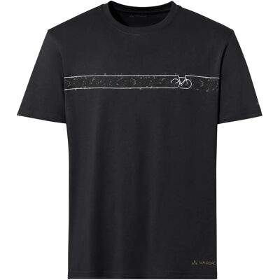VAUDE Cyclist T-Shirt Zwart XL - T-Shirt VAUDE Cyclist T-Shirt Zwart XL - T-Shirt