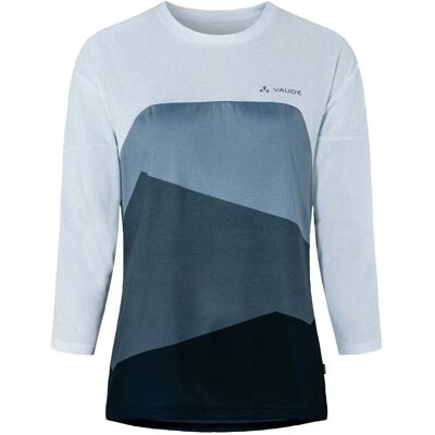 Vaude Moab LS T-Shirt V - Sportliches Blau - T-Shirt Vaude Moab LS T-Shirt V - Sportliches Blau - T-Shirt