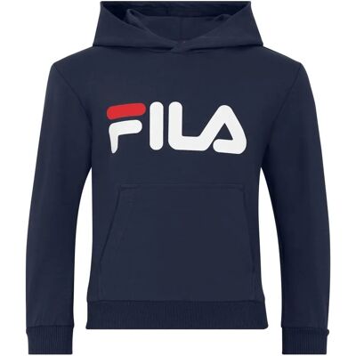 FILA - Hettegenser Bajone Classic Logo - Blå - Hettegenser FILA - Hettegenser Bajone Classic Logo - Blå - Hettegenser
