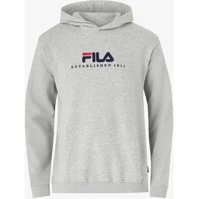 FILA Brunssum Hoody - Šedá - Mikina s kapucí FILA Brunssum Hoody - Šedá - Mikina s kapucí