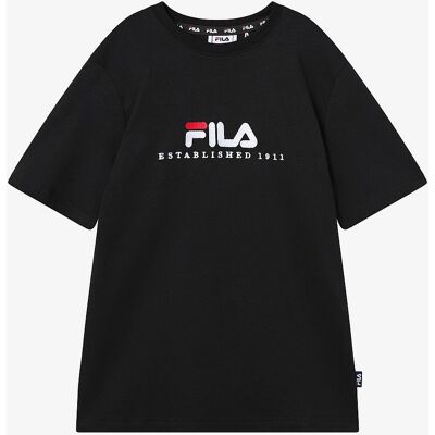FILA Lohberg Logo Tee - Sort - T-shirt FILA Lohberg Logo Tee - Sort - T-shirt