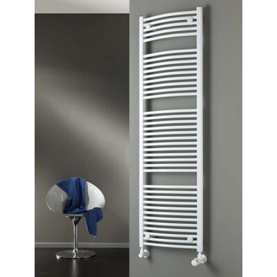 HSK Line Ronde Badkamerradiator - Aansluitingen aan beide zijden - 60x121.5 cm HSK Line Ronde Badkamerradiator - Aansluitingen aan beide zijden - 60x121.5 cm