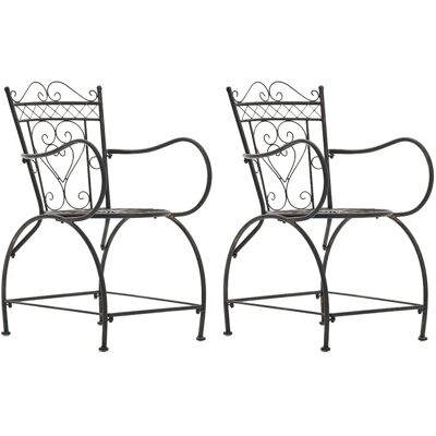 TPFGarden - X-79-12541667 - Bronze - Set - Gartenstuhl TPFGarden - X-79-12541667 - Bronze - Set - Gartenstuhl