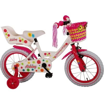 TPFSports - Ashley - 14 Zoll - Weiß - Kinderfahrrad TPFSports - Ashley - 14 Zoll - Weiß - Kinderfahrrad
