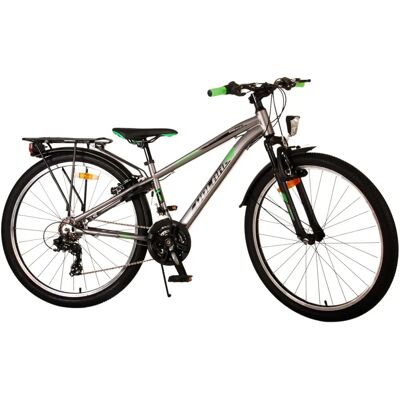 TPFSports - X-KB-12622290 - 26 Zoll - Grau - Kinderfahrrad TPFSports - X-KB-12622290 - 26 Zoll - Grau - Kinderfahrrad