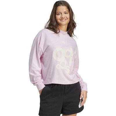 Hanorac Roz Adidas W BLUV CREW - Hanorac Hanorac Roz Adidas W BLUV CREW - Hanorac