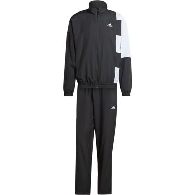 adidas M CB TS - Męski komplet sportowy - Czarny adidas M CB TS - Męski komplet sportowy - Czarny