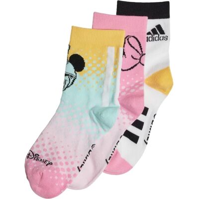 adidas Kinder Minnies Socken - 3er Pack - Weiß - Socken adidas Kinder Minnies Socken - 3er Pack - Weiß - Socken