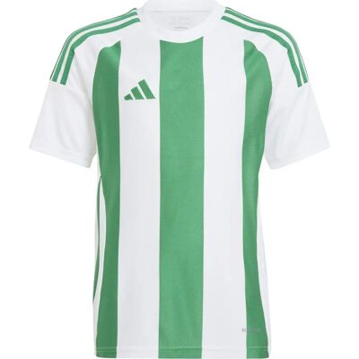 Adidas Weiße Striped 24 Kinder Fußballshirt Adidas Weiße Striped 24 Kinder Fußballshirt