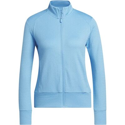 adidas Damen Ultimate365 Textured Jacke - Blau - Golf adidas Damen Ultimate365 Textured Jacke - Blau - Golf