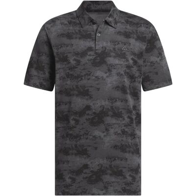 adidas Go-To Printed Mesh Poloshirt - Schwarz - Poloshirt adidas Go-To Printed Mesh Poloshirt - Schwarz - Poloshirt