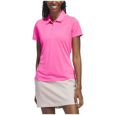 Adidas Wit Polo voor Dames - Golf Prestatie Adidas Wit Polo voor Dames - Golf Prestatie