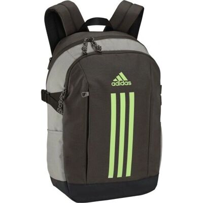 Adidas Power Rucksack - Schatten Oliv/Silber Kies/Grün Funkeln (IT5364) Adidas Power Rucksack - Schatten Oliv/Silber Kies/Grün Funkeln (IT5364)
