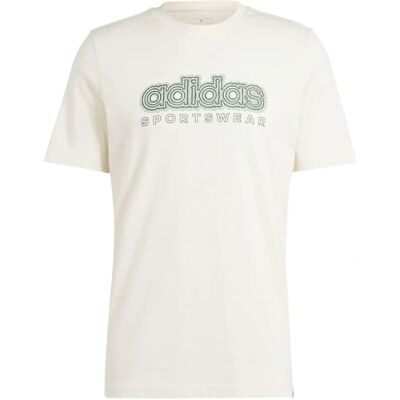 Adidas IS2883 Herr T-shirt - Grafisk Regular Fit - Beige Adidas IS2883 Herr T-shirt - Grafisk Regular Fit - Beige